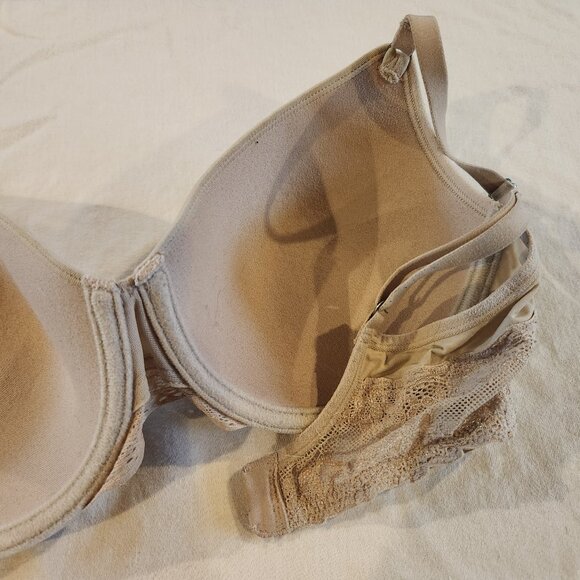 NATORI LACE BRA 32D TAN - Picture 1 of 4